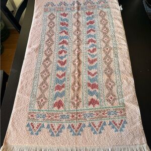 Vintage Bohemian Patterned pink Towel